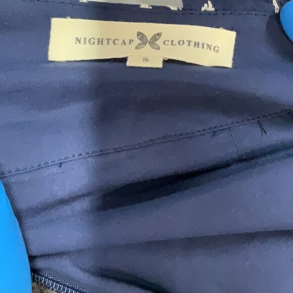 Nightcap Floral Cotton Eyelet Lace Overall Jumpsuit - Picture 7 of 13